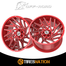 Xf Off-Road Xf-229 Anodized Red & Milled 20X10 6X135/6X139.7 106.4 -24