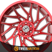 Xf Off-Road Xf-229 Anodized Red & Milled 20X10 6X135/6X139.7 106.4 -24