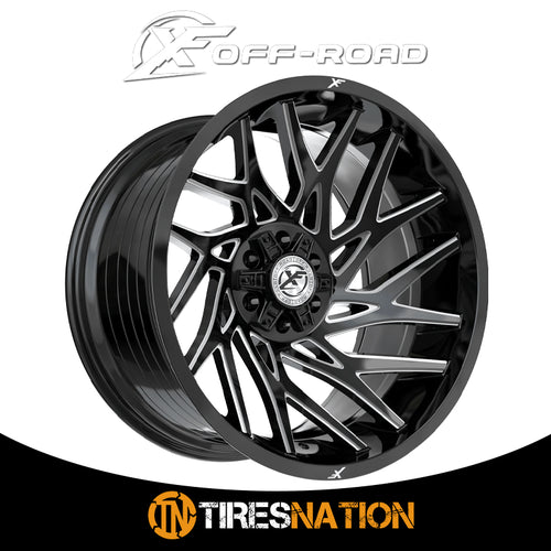 Xf Off-Road Xf-229 Gloss Black & Milled 20X10 5X127/5X139.7 78.1 -24
