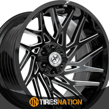 Xf Off-Road Xf-229 Gloss Black & Milled 20X10 5X127/5X139.7 78.1 -24