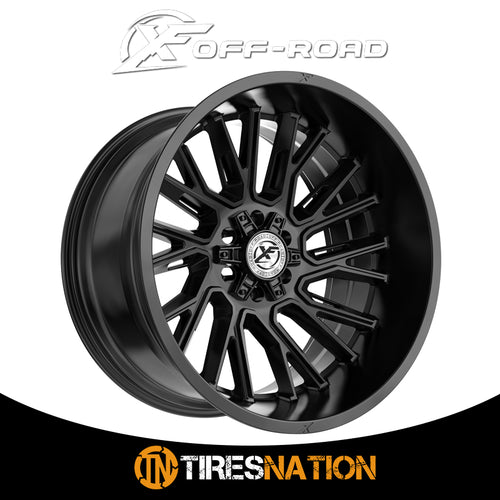 Xf Off-Road Xf-230 Satin Black 20X10 8X165.1/8X170 125.2 -12
