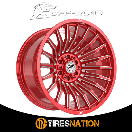 Xf Off-Road Xf-231 Anodized Red & Milled 20X10 5X127/5X139.7 78.1 -24