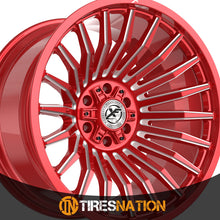 Xf Off-Road Xf-231 Anodized Red & Milled 20X10 8X165.1/8X170 125.2 -12