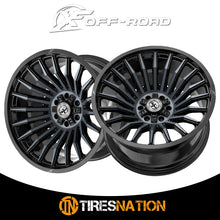Xf Off-Road Xf-231 Gloss Black & Machined Titanium Double Dark Tint 20X10 5X127/5X139.7 78.1 -24