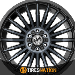 Xf Off-Road Xf-231 Gloss Black & Machined Titanium Double Dark Tint 20X9 5X127/5X139.7 78.1 0