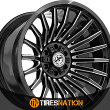 Xf Off-Road Xf-231 Gloss Black & Milled 24X14 5X127/5X139.7 78.1 -76