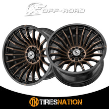Xf Off-Road Xf-231 Satin Black & Bronze Machined Double Dark Tint 26X12 5X127/5X139.7 78.1 -44