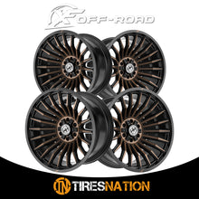Xf Off-Road Xf-231 Satin Black & Bronze Machined Double Dark Tint 26X12 5X127/5X139.7 78.1 -44