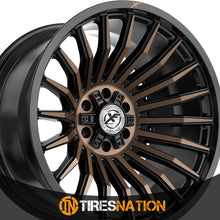 Xf Off-Road Xf-231 Satin Black & Bronze Machined Double Dark Tint 26X12 5X127/5X139.7 78.1 -44