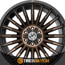 Xf Off-Road Xf-231 Satin Black & Bronze Machined Double Dark Tint 26X12 5X127/5X139.7 78.1 -44