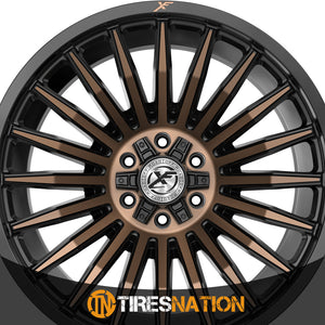 Xf Off-Road Xf-231 Satin Black & Bronze Machined Double Dark Tint 26X12 5X127/5X139.7 78.1 -44