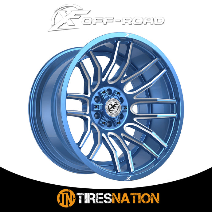 Xf Off-Road Xf-232 Anodized Blue & Milled 20X10 6X135/6X139.7 106.4 -12