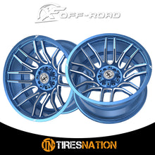 Xf Off-Road Xf-232 Anodized Blue & Milled 26X14 5X127/5X139.7 78.1 -76