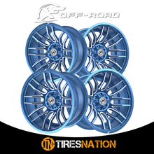 Xf Off-Road Xf-232 Anodized Blue & Milled 20X10 6X135/6X139.7 106.4 -12