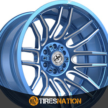 Xf Off-Road Xf-232 Anodized Blue & Milled 20X10 6X135/6X139.7 106.4 -12