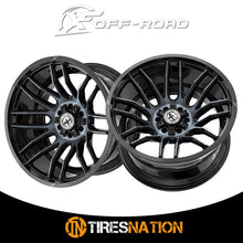 Xf Off-Road Xf-232 Gloss Black & Machined Titanium Double Dark Tint 20X9 5X127/5X139.7 78.1 0