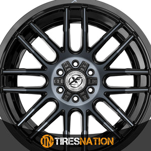 Xf Off-Road Xf-232 Gloss Black & Machined Titanium Double Dark Tint 20X9 5X127/5X139.7 78.1 0