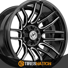 Xf Off-Road Xf-232 Gloss Black & Milled 20X9 5X127/5X139.7 78.1 0