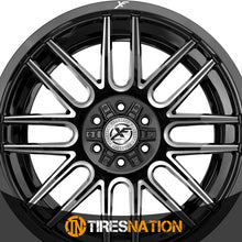 Xf Off-Road Xf-232 Gloss Black & Milled 20X10 8X165.1/8X170 125.2 -24