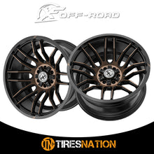 Xf Off-Road Xf-232 Satin Black & Bronze Machined Double Dark Tint 18X9 5X127/5X139.7 78.1 12