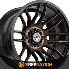 Xf Off-Road Xf-232 Satin Black & Bronze Machined Double Dark Tint 18X9 5X127/5X139.7 78.1 12