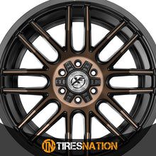 Xf Off-Road Xf-232 Satin Black & Bronze Machined Double Dark Tint 18X9 5X127/5X139.7 78.1 12