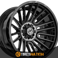 Xf Off-Road Xf-234 Gloss Black & Brushed Double Dark Tint 20X10 6X135/6X139.7 106.4 -12