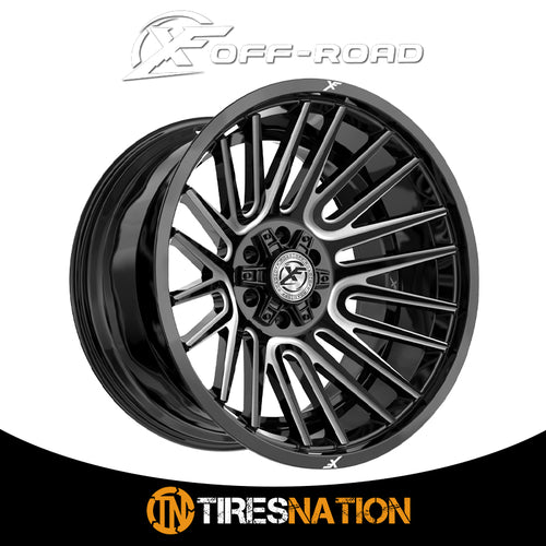 Xf Off-Road Xf-234 Gloss Black & Milled 20X10 6X135/6X139.7 106.4 -24