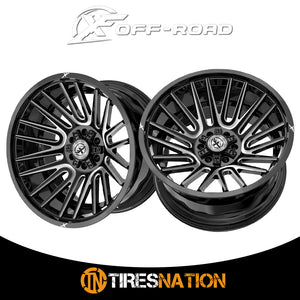 Xf Off-Road Xf-234 Gloss Black & Milled 20X9 5X127/5X139.7 78.1 12