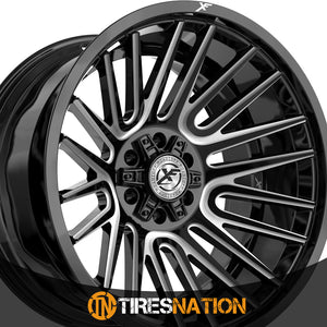 Xf Off-Road Xf-234 Gloss Black & Milled 20X9 5X127/5X139.7 78.1 12
