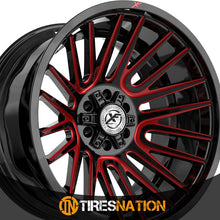 Xf Off-Road Xf-234 Gloss Black & Red Machined 20X10 6X135/6X139.7 106.4 -12