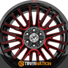 Xf Off-Road Xf-234 Gloss Black & Red Machined 20X10 8X165.1/8X170 125.2 -12
