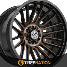 Xf Off-Road Xf-234 Satin Black & Bronze Machined Double Dark Tint 20X10 6X135/6X139.7 106.4 -12