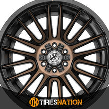 Xf Off-Road Xf-234 Satin Black & Bronze Machined Double Dark Tint 20X10 6X135/6X139.7 106.4 -12