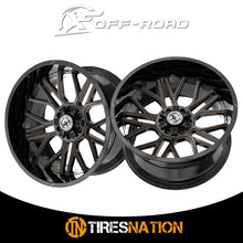Xf Off-Road Xf-235 Gloss Black & Bronze Milled 20X9 5X127/5X139.7 78.1 12