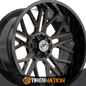 Xf Off-Road Xf-235 Gloss Black & Bronze Milled 20X9 5X127/5X139.7 78.1 12
