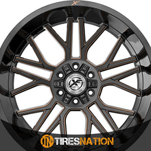 Xf Off-Road Xf-235 Gloss Black & Bronze Milled 20X9 5X127/5X139.7 78.1 0