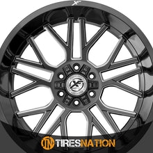 Xf Off-Road Xf-235 Gloss Black & Milled 20X10 5X127/5X139.7 78.1 -24