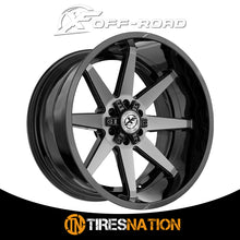 Xf Off-Road Xf-236 Gloss Black & Brushed Double Dark Tint 20X10 5X127/5X139.7 78.1 -24