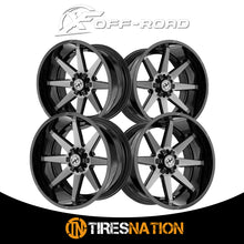 Xf Off-Road Xf-236 Gloss Black & Brushed Double Dark Tint 20X10 5X127/5X139.7 78.1 -24
