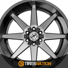 Xf Off-Road Xf-236 Gloss Black & Brushed Double Dark Tint 20X10 5X127/5X139.7 78.1 -24