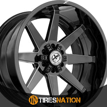 Xf Off-Road Xf-236 Gloss Black & Milled 20X10 5X127/5X139.7 78.1 -12