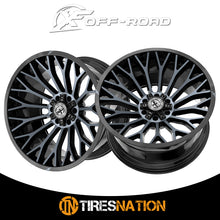 Xf Off-Road Xf-237 Gloss Black & Machined Titanium Double Dark Tint 20X9 5X127/5X139.7 78.1 12