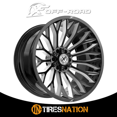 Xf Off-Road Xf-237 Gloss Black & Milled 20X9 5X127/5X139.7 78.1 12