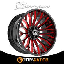 Xf Off-Road Xf-237 Gloss Black & Red Milled 26X14 5X127/5X139.7 78.1 -76