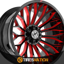 Xf Off-Road Xf-237 Gloss Black & Red Milled 26X14 5X127/5X139.7 78.1 -76