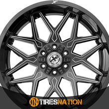 Xf Off-Road Xf-238 Gloss Black & Milled 20X10 5X127/5X139.7 78.1 -12