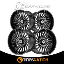 Xf Off-Road Xf-239 Gloss Black & Brushed Double Dark Tint 20X10 5X127/5X139.7 78.1 -24