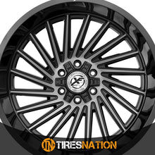 Xf Off-Road Xf-239 Gloss Black & Brushed Double Dark Tint 20X10 5X127/5X139.7 78.1 -12