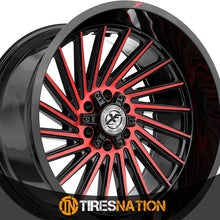 Xf Off-Road Xf-239 Gloss Black & Red Machined 20X9 6X135/6X139.7 106.4 0